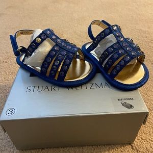 Stuart Weitzman Baby Athena Sandal size 3